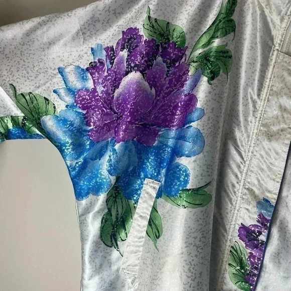 Vintage Floral Reversible Light Jacket Size XL - Picture 5 of 5